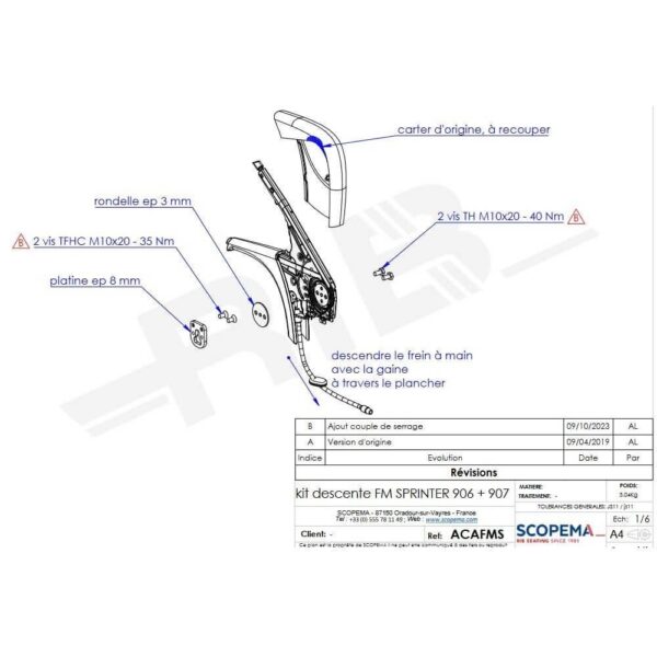 Suplemento Freno Sprinter 2019 Scopema - Imagen 2