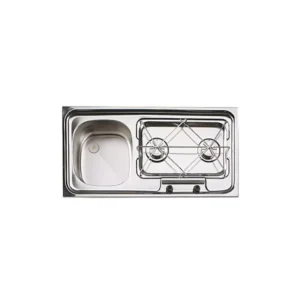 Cocina 2 Fuegos Fregadero Izquierdo Suter 800 X 400